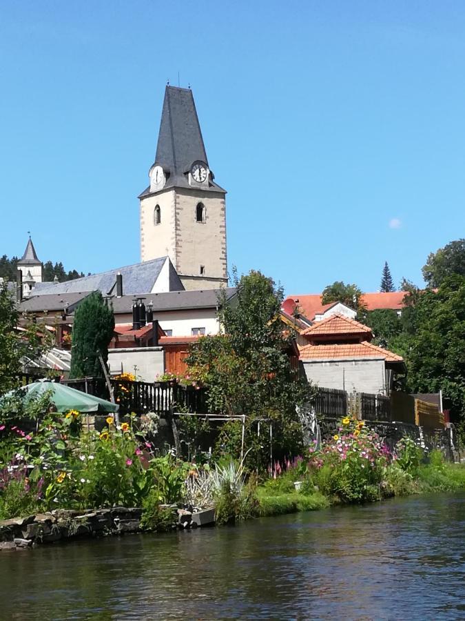 Kemp Lipno - Jenisov Otel Horní Planá Dış mekan fotoğraf