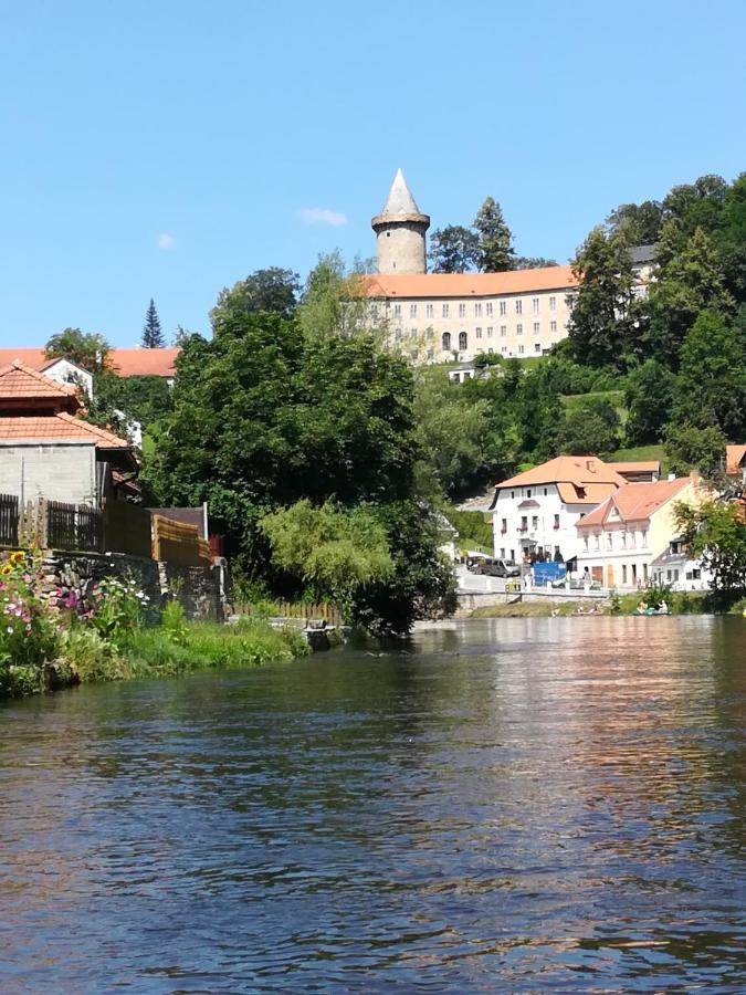 Kemp Lipno - Jenisov Otel Horní Planá Dış mekan fotoğraf